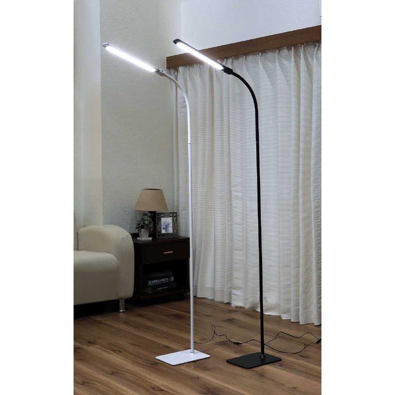 谷村実業　スリムソファサイドライト ホワイト　a3319610