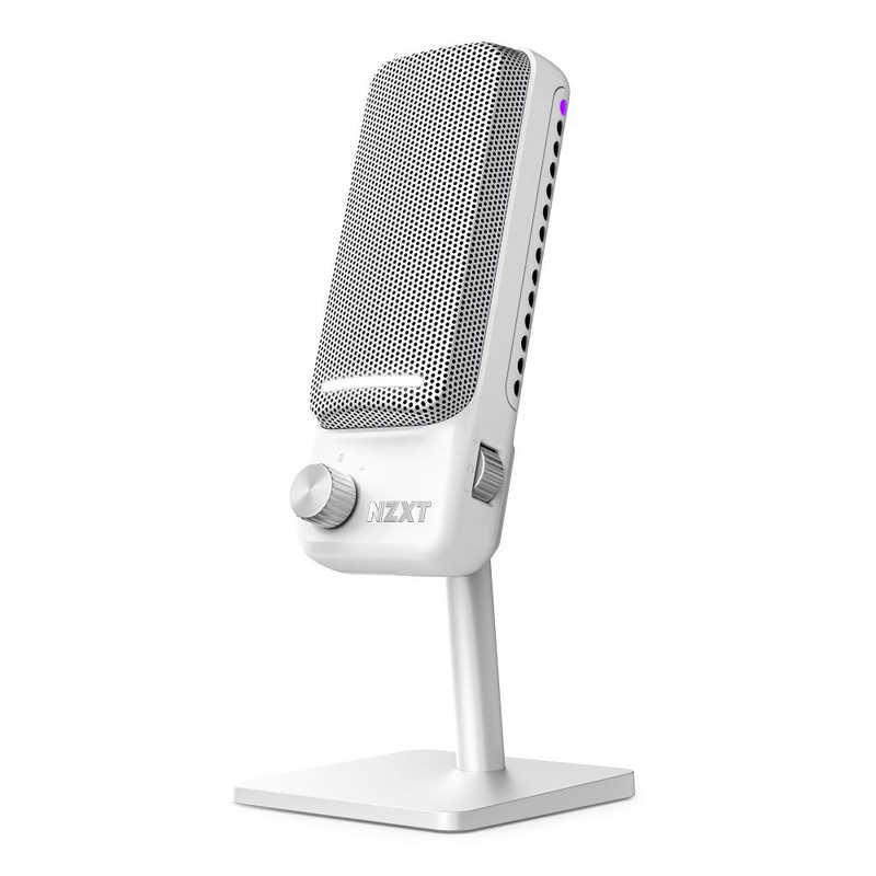 NZXT ゲーミングマイク CAPSULE ELITE ［USB］ ホワイト AP-PUMIC-W1
