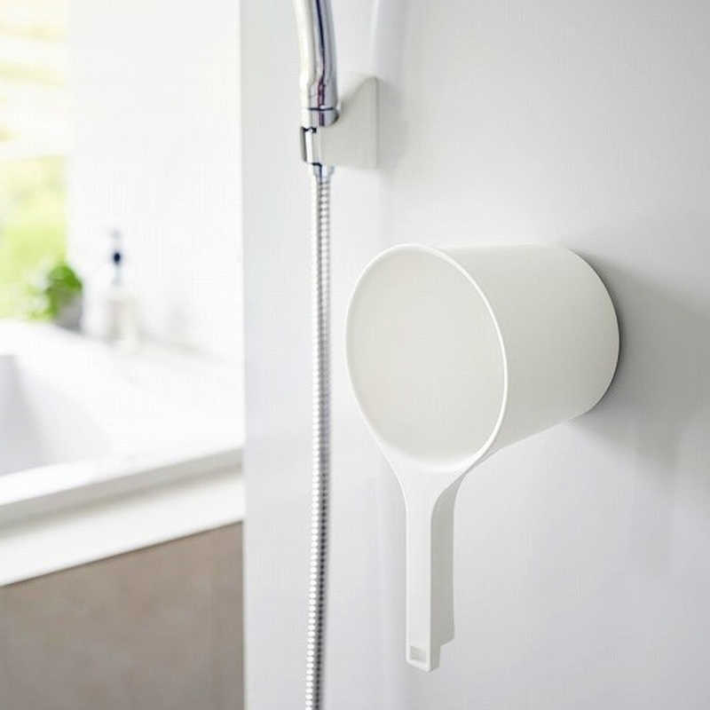 山崎実業　ミスト マグネット手おけ(ホワイト) ホワイト