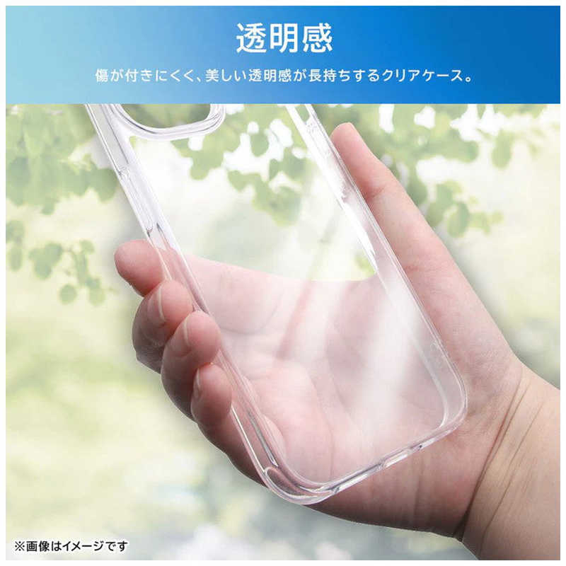 レイアウト　Galaxy A25 Like standard 衝撃吸収 バンパー ハイブリッドケース/ クリア　RT-GA25CC2CM 2
