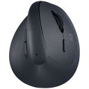 ナカバヤシ PICK! 無線ミニエルゴ静音5ボタン BlueLEDマウス MUSRKF222BK