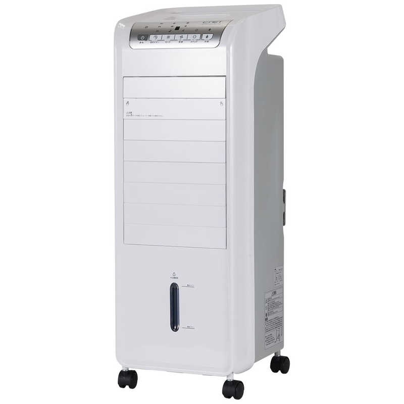 シィーネット　受け皿付き水冷風扇 ホワイト　CRA108WH