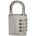 ABUS ナンバー可変式ステンレスシャックル南京錠 145IB-40 シルバー 145IB-40-SI 145IB40SI