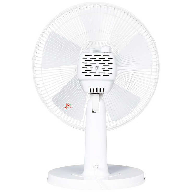 シィーネット　卓上扇風機 自動首振り機能あり ホワイト　CFMT109WH