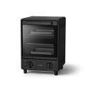 A-STAGE オーブントースター 爆速リベイクトースター 食パン2枚 OT01A-BK