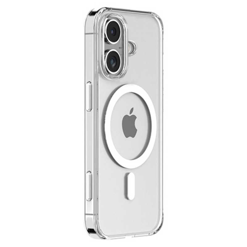 UI　iPhone 16(6.1インチ)MagSafe CLERケース motomo motomo A　INOMSCIP16