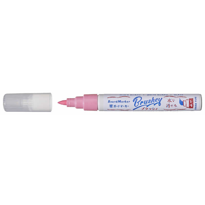 レイメイ　筆ボードマーカー ピンク Brushey(ブラッシィ)　LBM1347P