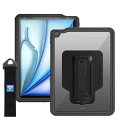ARMORX ARMOR-X - IP68 Waterproof Case with Hand Strap for 11-inch iPad Air (M2)/iPad Air (5th/4th) Black MXS-IPAD-A5(2)