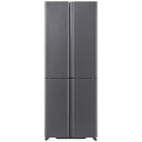 アクア AQUA 冷蔵庫 4ドア 420L フレンチドア(観音開き) 幅70cm ダークシルバー AQR-TZA42R-DS(標準設置無料)