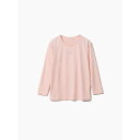 TENTIAL BAKUNE Dry Women Long Sleeve 上 ピンク(L)-25SS 25SSBA007W00030006N