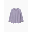 TENTIAL BAKUNE Dry Women Long Sleeve 上 ラベンダー(M)-25SS 25SSBA007W00250005N