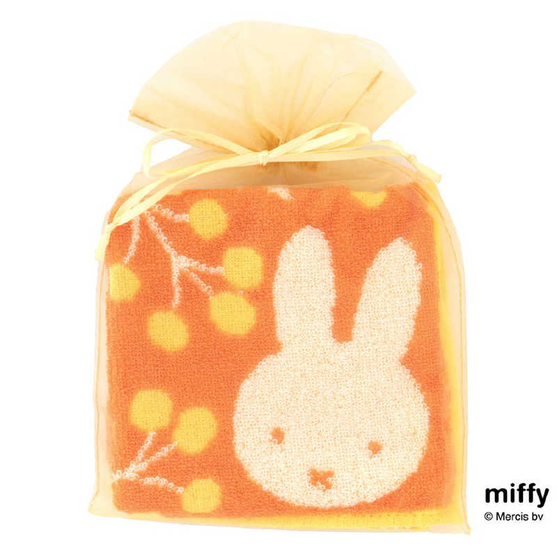 ブルーミング中西　タオルハンカチ ビビットカラー (オーガンジーパッケージ入り)