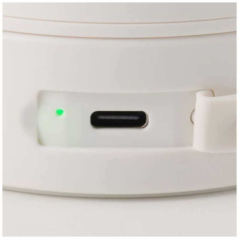 エレコム　ELECOM　携帯 扇風機 2way 卓上/ 首掛け USB Type-C 充電式 小型 3段階...