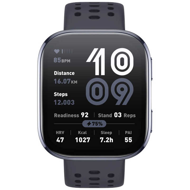 アマズフィット　スマートウォッチ Bip6 ブラック　sp170074-C01