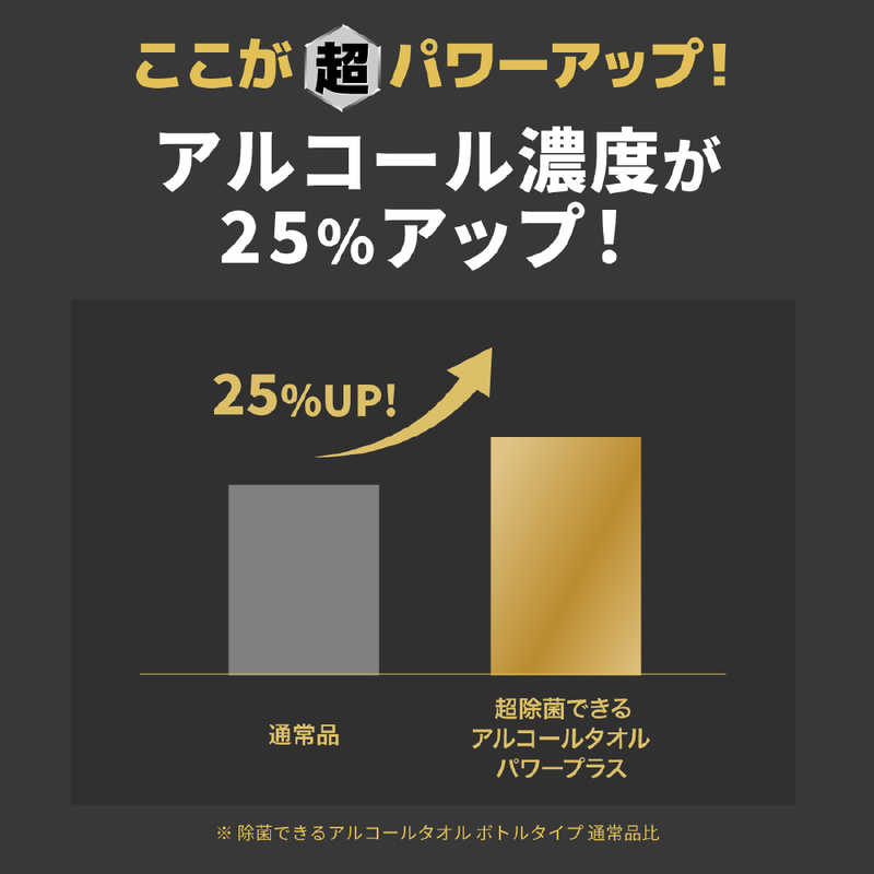 大王製紙　エリエール 超除菌できるアルコールタオル パワープラス 本体70枚 r-kojima-11600603 コジマ楽天市場店 サンプル画像3