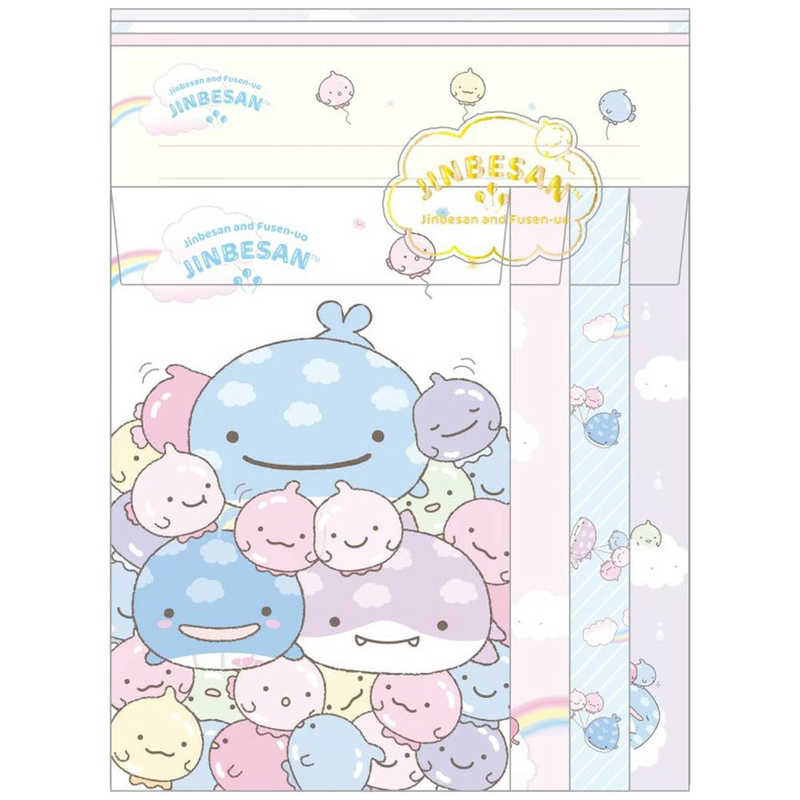 サンエックス　じんべえさん LH83301 レターセット　JBSジンベエサンレターセット