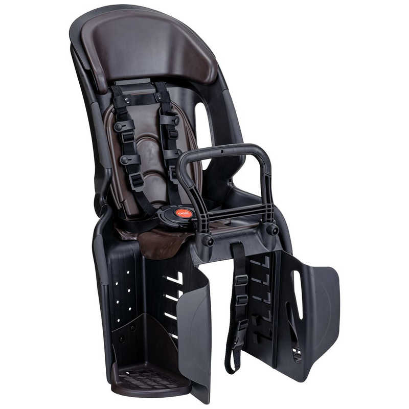 OGK　RBC-011DX5 ブラック/こげ茶 コンフォートリヤキッズシート RBC-011DX5 ブラック×ブラウン　RBC_011DX5(4)