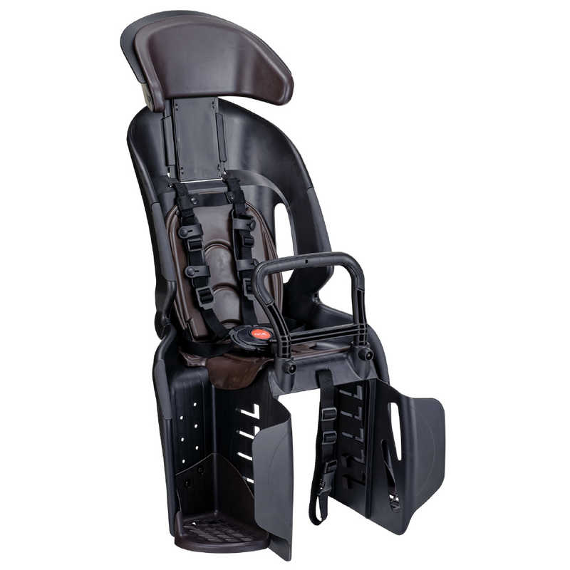 OGK　RBC-011DX5 ブラック/こげ茶 コンフォートリヤキッズシート RBC-011DX5 ブラック×ブラウン　RBC_011DX5 2