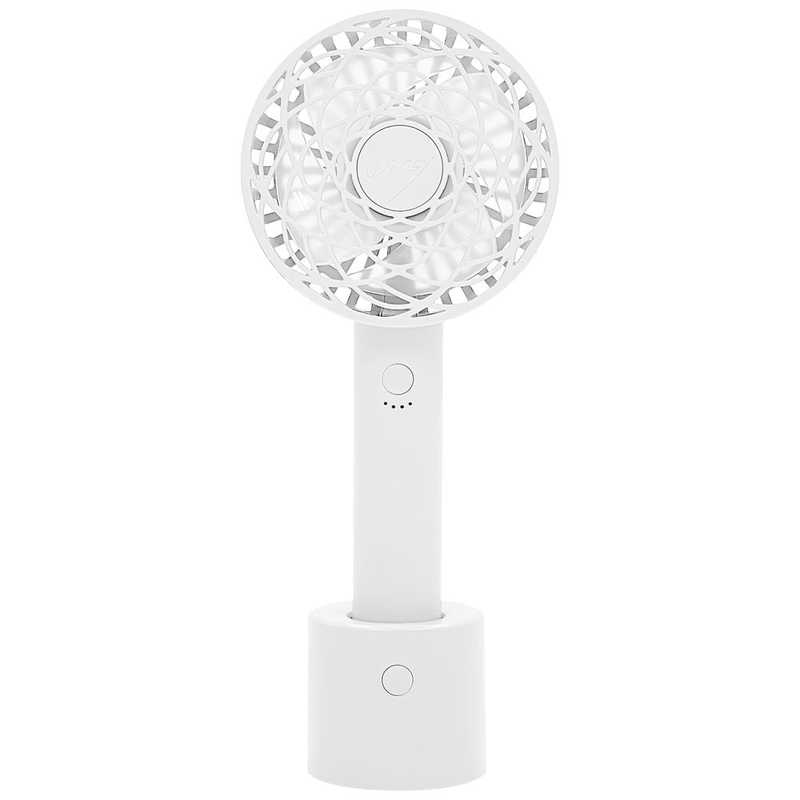 トレードワン　WINSY USB充電式オートスイングファン フラワータイプ ホワイト　30910