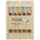 スケーター 天削箸21cm 10本セット PEANUTS75 SNOOPY ANNTS4BOX