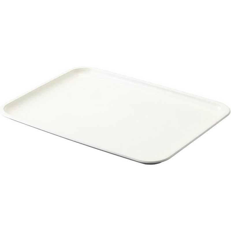 アサヒコウヨウ　ABS抗菌カラートレーノンスリップ36cm ホワイト　13268