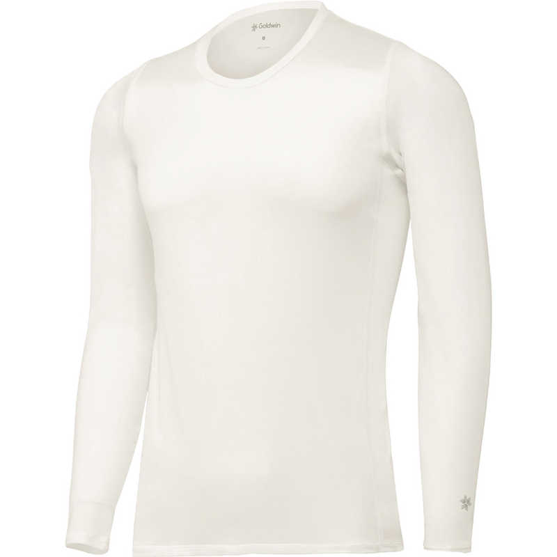 ゴールドウィン　シースリーフィット クーリングロングスリーブ ［メンズ /Lサイズ］ ホワイト (返品交換不可)　GC65101