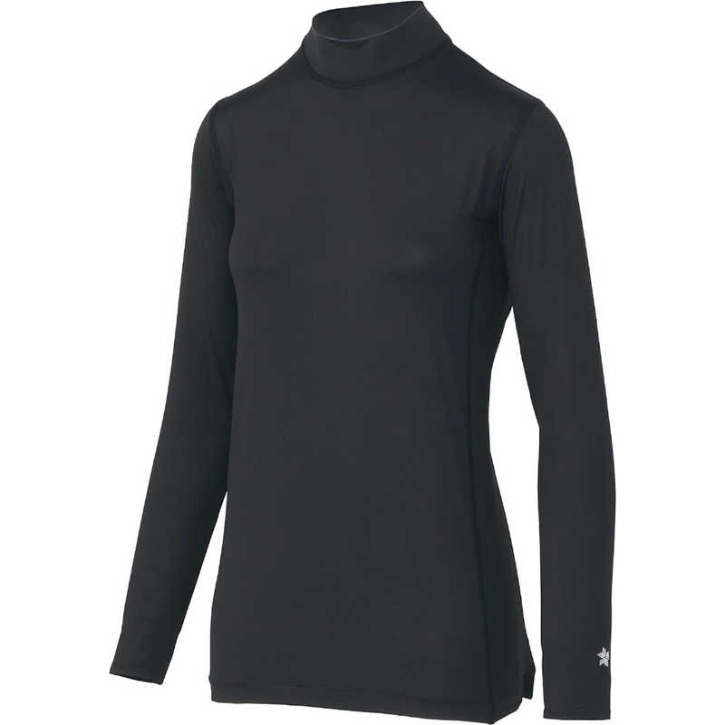 ゴールドウィン　シースリーフィット クーリングモックネックロングスリーブ ［レディース /Lサイズ］ ブラック (返品交換不可)　GCW65100