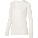 ゴールドウィン C3fit(シースリーフィット) レディース クーリングラウンドネックロングスリーブ ホワイト 2(M) 【返品交換不可】 GCW65102