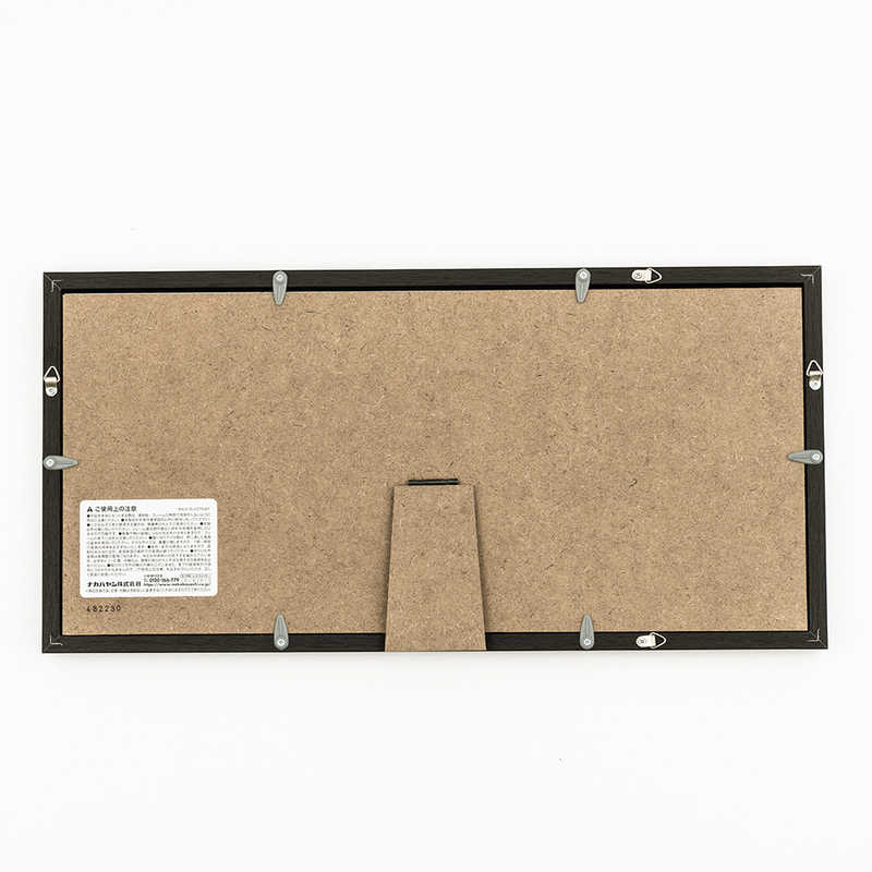 ナカバヤシ 木製多窓額 L判窓3面 FTW115D [2]