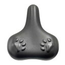 ILIVE 肉球サドル (幅22×長さ25.5×高さ8.5cm ) ブラック
