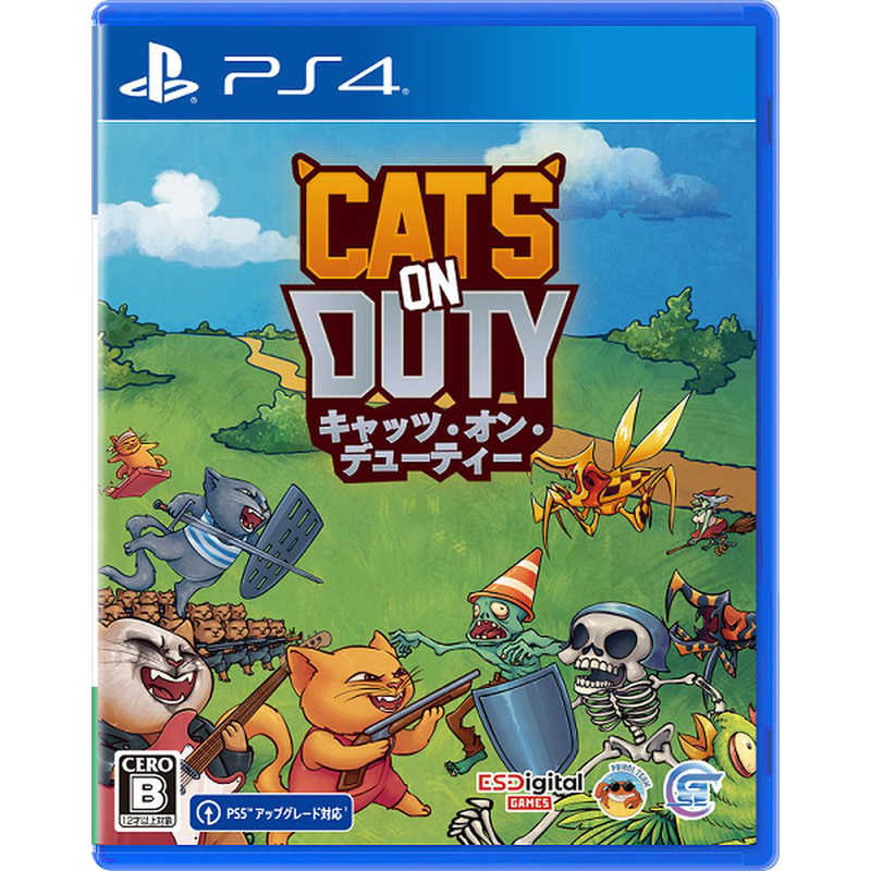 GAMESOURCEENTERTAI　PS4ゲームソフト【予約特典付き】Cats On Duty　PLJM-17379