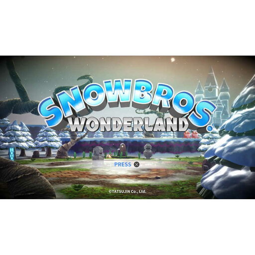TATSUJIN PS4ゲームソフト SNOW BROS. WONDERLAND PLJM-17347