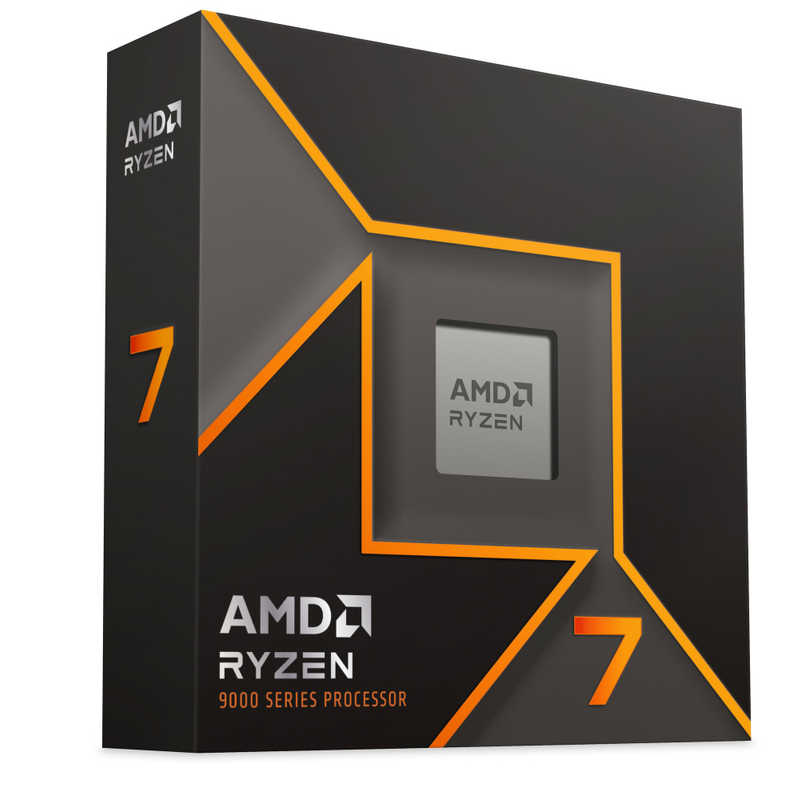AMD Ryzen 7 9700X W/O Cooler WOF (8C/16T3.8GHz65W) ［ Ryzen 7 /AM5 /グラフィックス搭載］ 100-100001404WOF