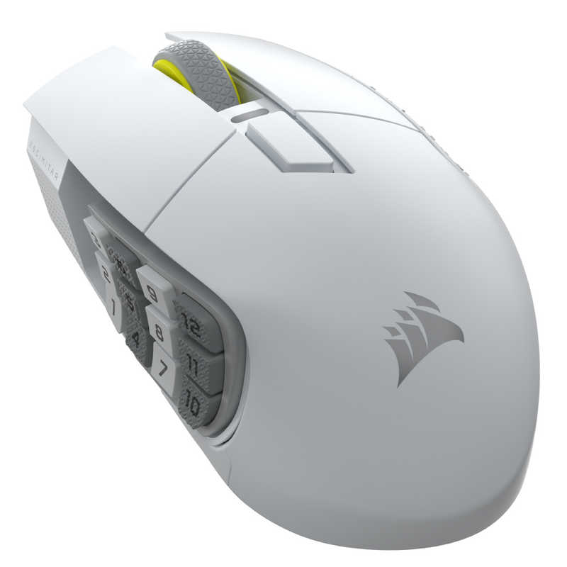 륻CORSAIRߥ󥰥ޥ SCIMITAR ELITE WL SE  ؼ / ̵(磻쥹) / 16ܥ / BluetoothUSB  WHCH9314011AP