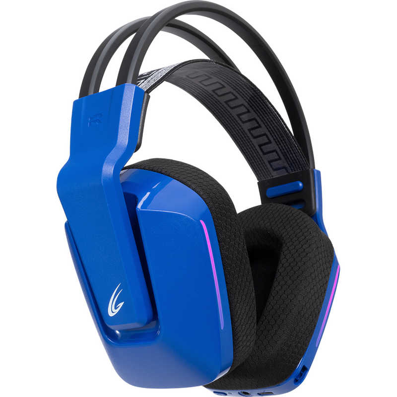 サイバーガジェット　PS5/SWITCH用ワイヤレスゲーミングヘッドセット ブルー -BL［PS5/SWITCH］　CY-P5GMWHS r-kojima-11606304 コジマ楽天市場店 サンプル画像2