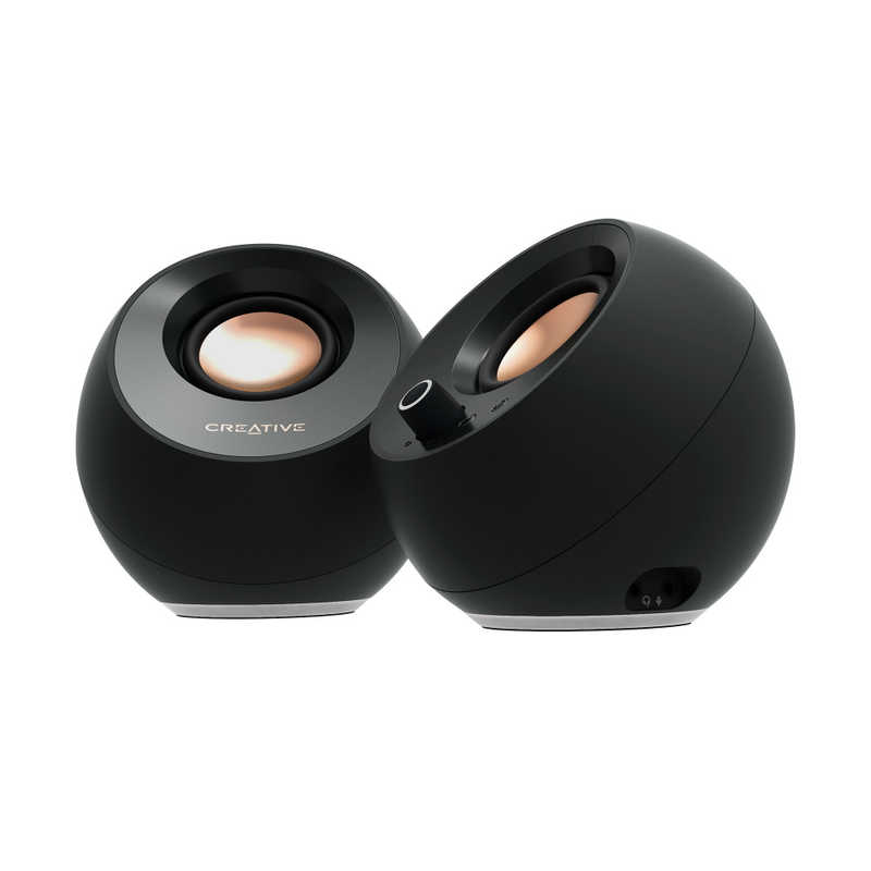 クリエイティブメディア　PCスピーカー Bluetooth＋3.5mm接続 / USB-C＋USB-A電源 ...
