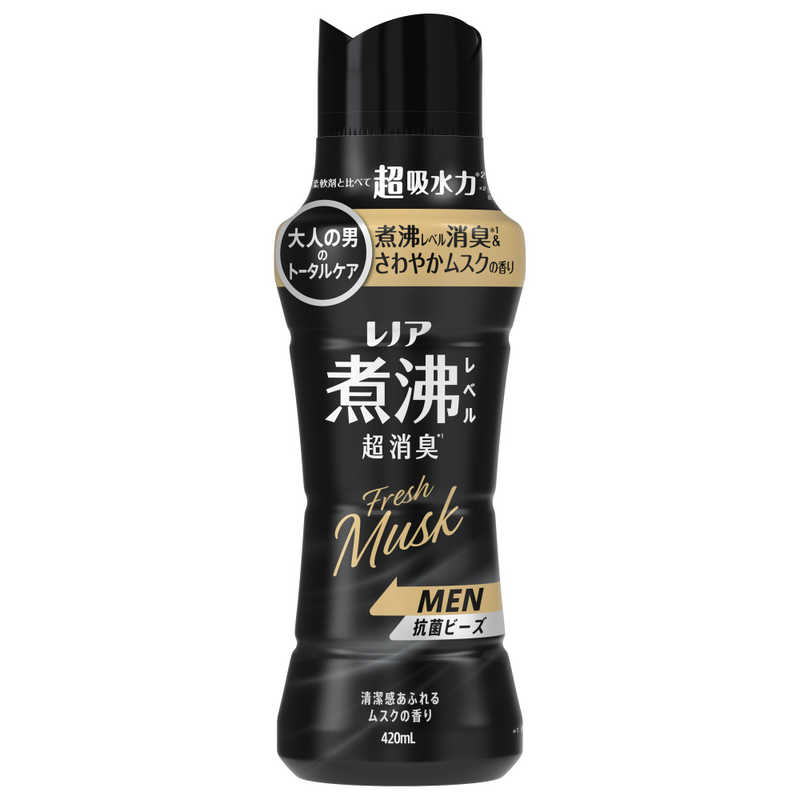P＆G　レノア 煮沸レベル消臭抗菌ビーズ MEN 清潔感あふれるムスクの香り 本体 420mL