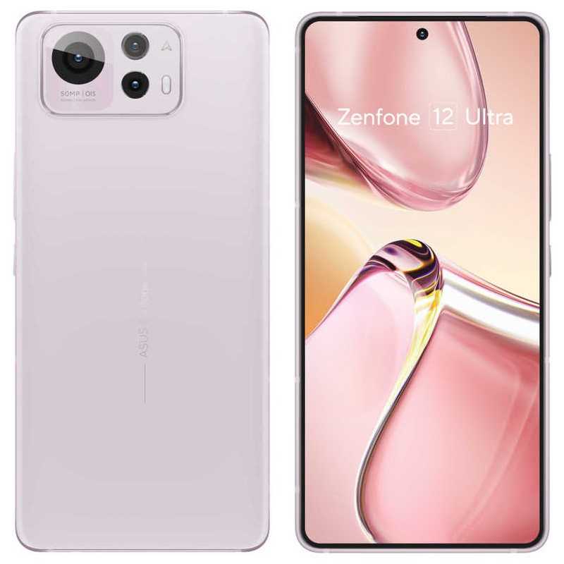 ASUS SIMե꡼ޡȥե Zenfone 12 Ultra Qualcomm Snapdragon 8 Elite 6.78 /ȥ졼16GB/512GB ۥ磻ȡZF12U-WH16S512