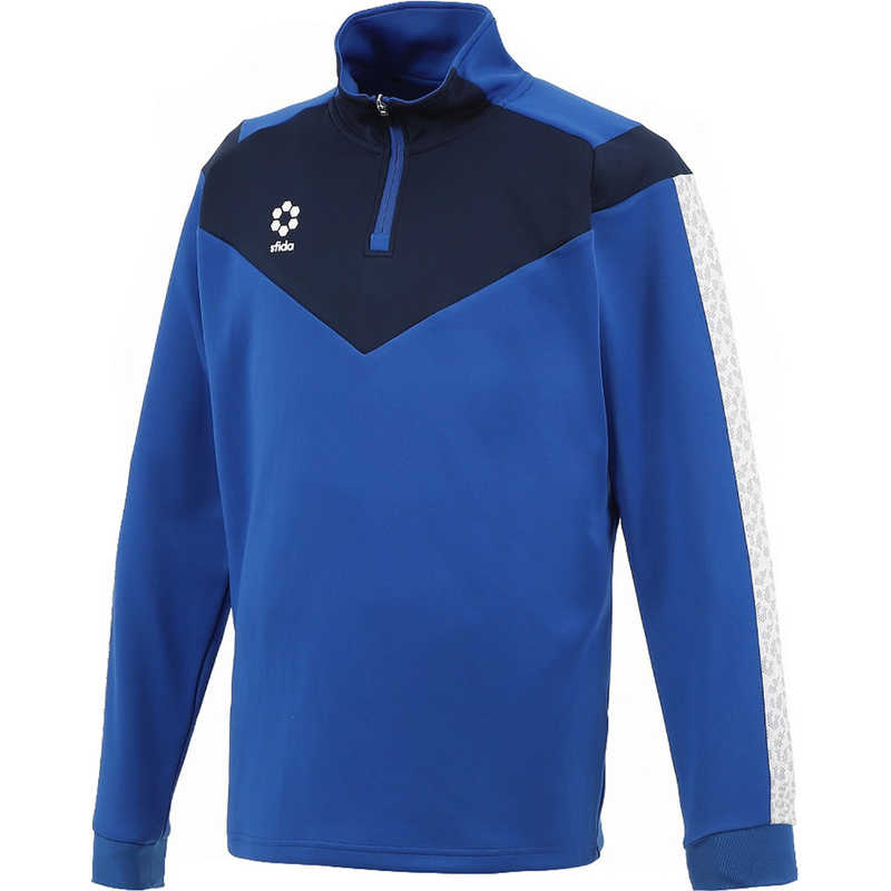 イミオ　SFIDA(スフィーダ) メンズ BP ウォームアップHZトップ ブルー XS 　SA23812_25SS