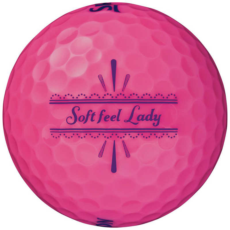 ダンロップ(スリクソン)　レディース ゴルフボール SOFT FEEL LADY ソフトフィール...
