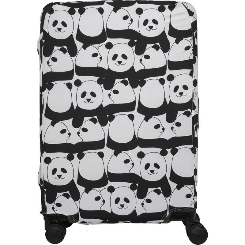 TRAVELEARTH　スーツケースカバー 伸縮タイプ Lサイズ アニマル柄 パンダ　TE-310-L-PD