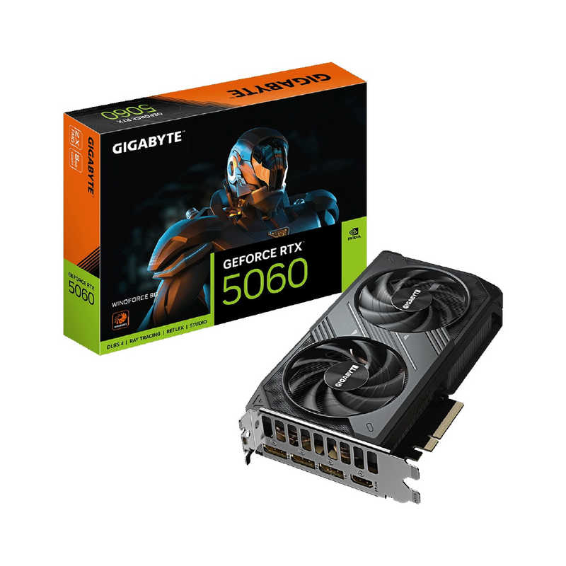 GIGABYTE　［GeForce RTXシリーズ / 8GB］　GV-N5060WF2OC-8GD