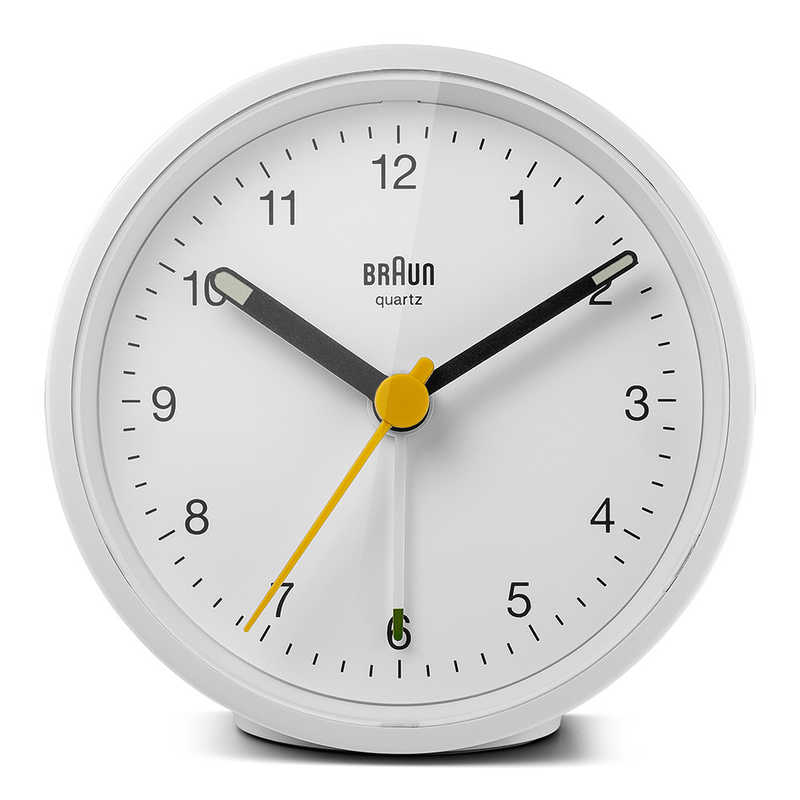 ֥饦BRAUNClassic Analog Alarm Clock BC12B ֥åBC12W