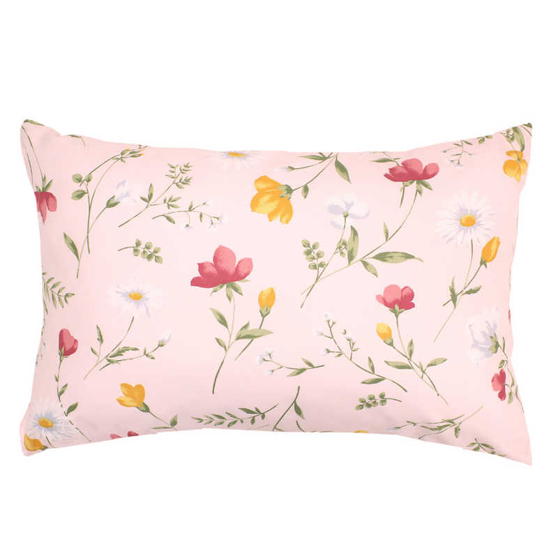 小栗　(ピロケース) 43×63cm フレンチフラワー ピンク