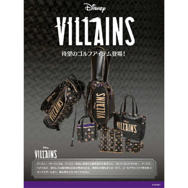 LYNX　ディズニーヴィランズ DR用ヘッドカバー DISNEY　73223-430-001