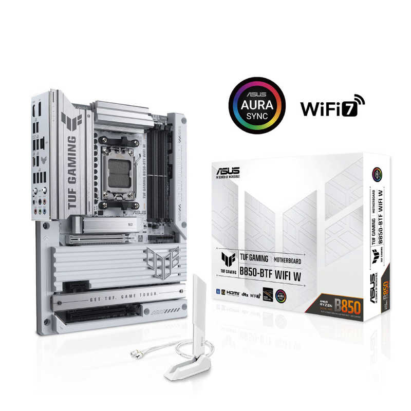 ASUS エイスース　マザーボード (AMD B850 / ATX)　TUF/GAMING/B850-BTF/WIFI/W
