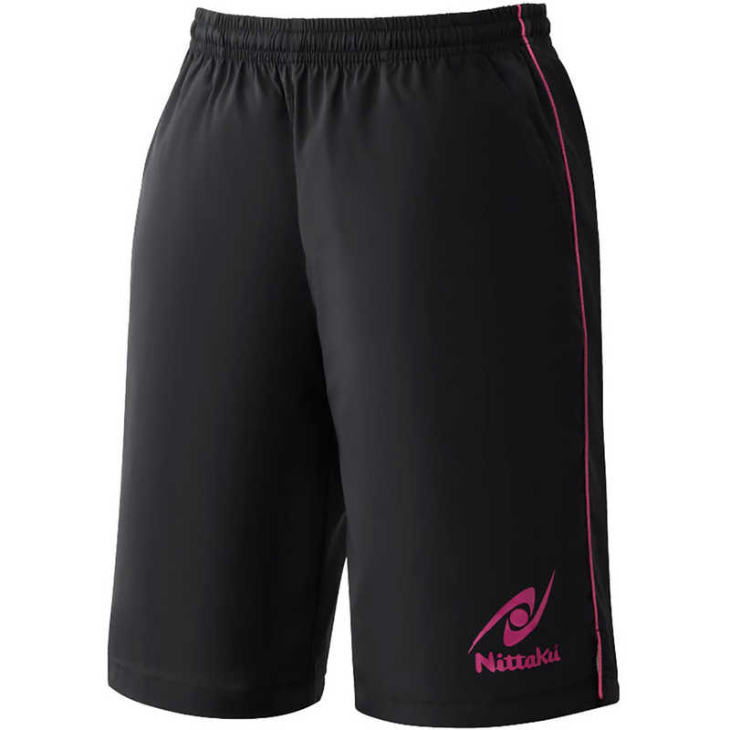 ニッタク　卓球用品 Nittaku ユニセックス ブレーカーハーフパンツ2 ピンク SS　NW2878