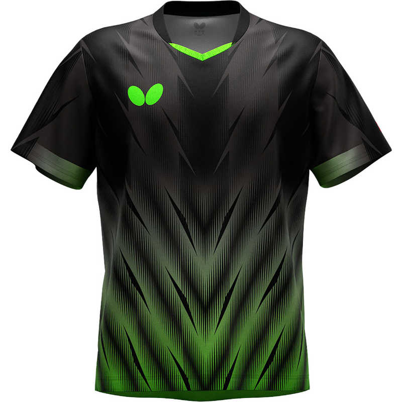 バタフライ　卓球用品 Butterfly ユニセックス フレイザー・シャツ ブラック 2XO　47170