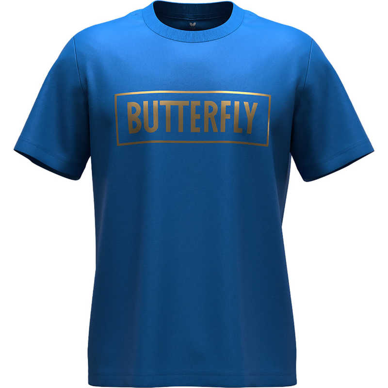 バタフライ　卓球用品 Butterfly ユニセックス BL・Tシャツ III ブルー O　47210