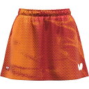 バタフライ 卓球用品 Butterfly レディース エリスター12・スカート ダージリンレッド XO 52329